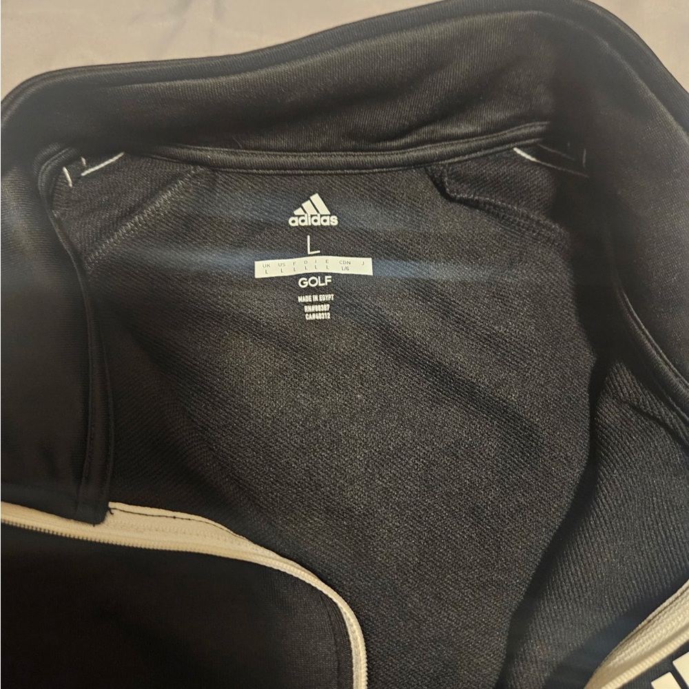 Adidas Black Performance Golf Jacket - image 1